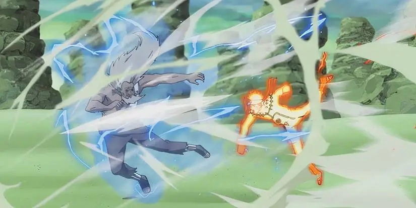 ناروتو شیپودن: راسن‌شرکن در برابر رایکاگه سوم احضار شده (ادو)