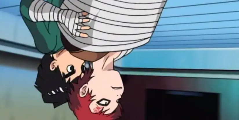 ناروتو: گارا در برابر راک لی