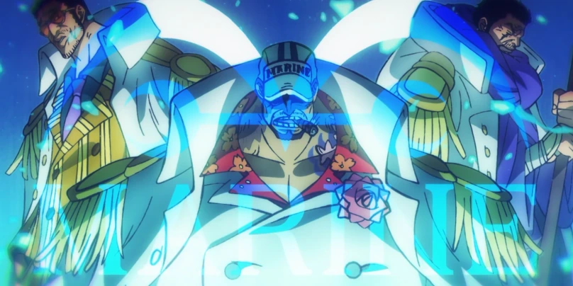 آدمیرال ها در قسمت 1015 - انیمه وان پیس