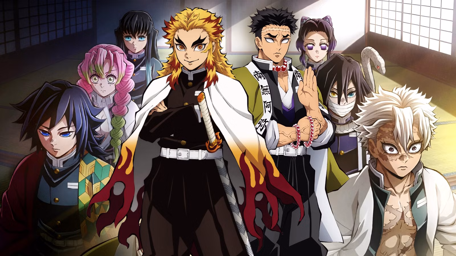 Demon Slayer : معرفی تمامی هاشیراها